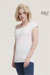 T-SHIRT DONNA LEGGERA EFFETTO SETA MARYLIN